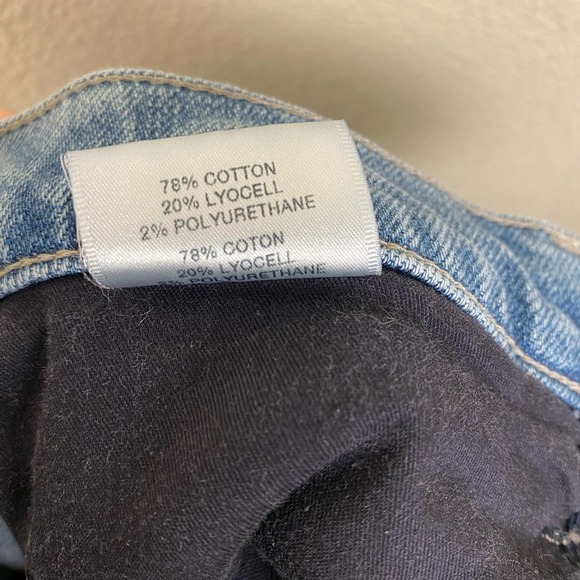 J.Brand 1212 Runway High-Rise Distressed Medium Wash Straight Jean - Picture 11 of 11